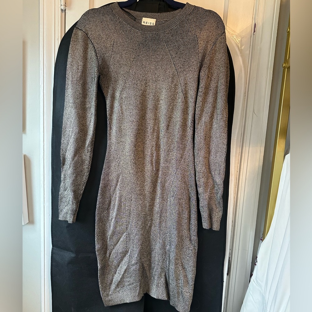 Reiss Sweater Dress Bodycon Work size 6